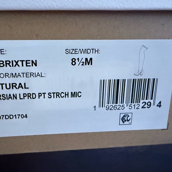 Jessica Simpson Animal Print Boots - Picture 7 of 9